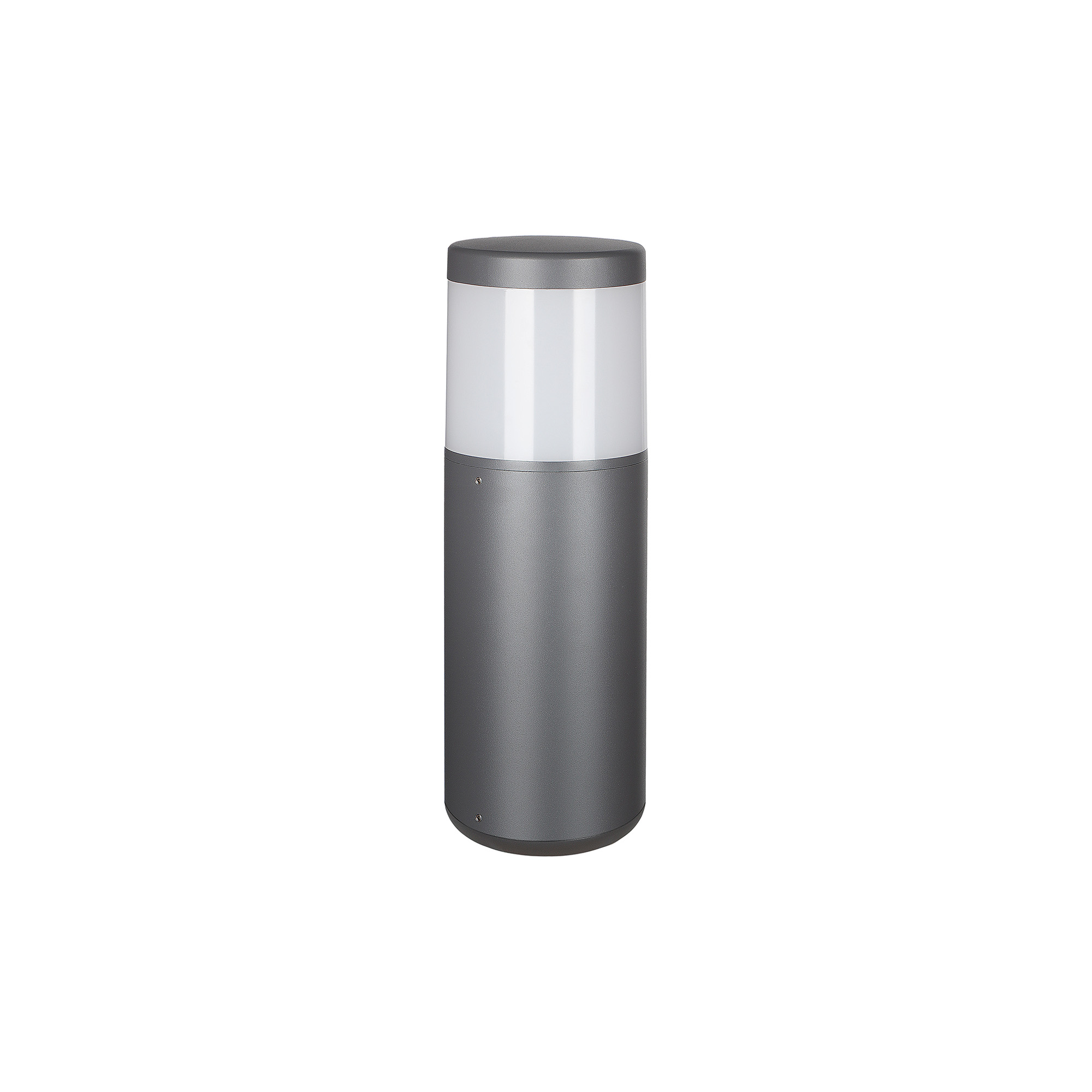 M8844  Chicago 35cm Round Post Lamp, 1 x E27, IP65, Anthracite